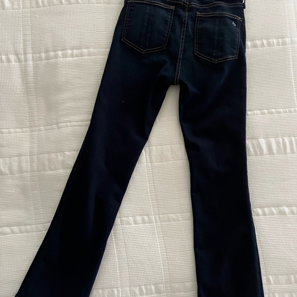 Rag & Bone Straight Leg/Super Slight Flare Soft Stretch Jeans